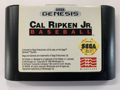 Cal Ripken Baseball Cartridge