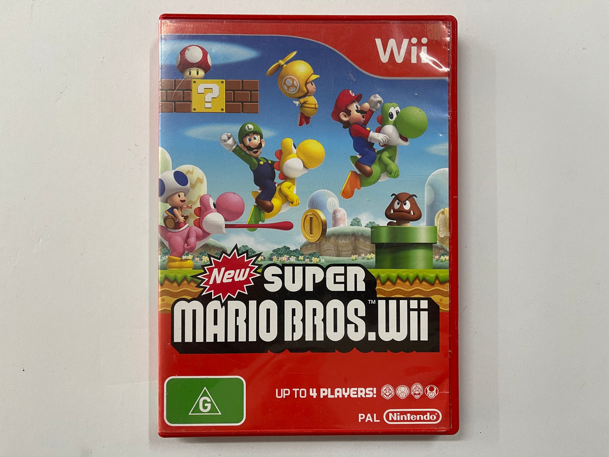 New Super Mario Bros Wii In Original Case – The Game Experts