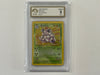 Nidoking 11/102 Base Set Pokemon TCG Holo Foil Card CGA6 CGA Graded