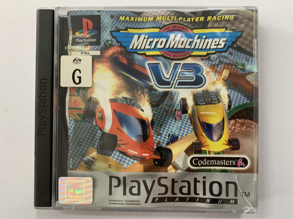 Micro Machines V3 Complete In Original Case