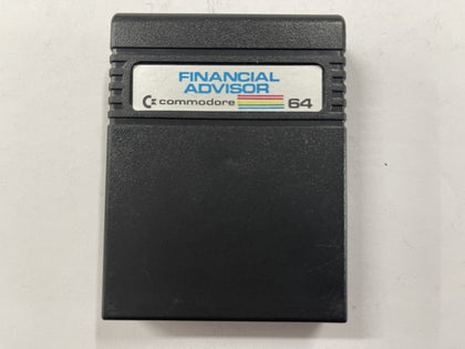 Financial Advisor Commodore 64 Cartridge