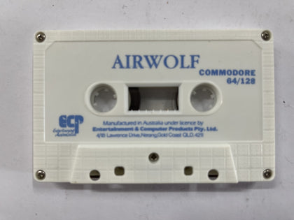 Airwolf Commodore 64 Tape