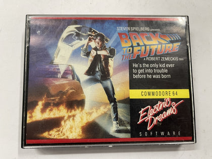 Back To The Future Commodore 64 Tape Complete In Original Case