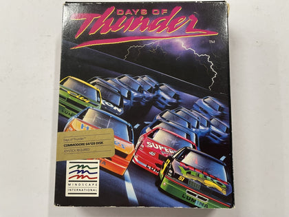 Days Of Thunder Commodore 64 Floppy Disc Complete In Box