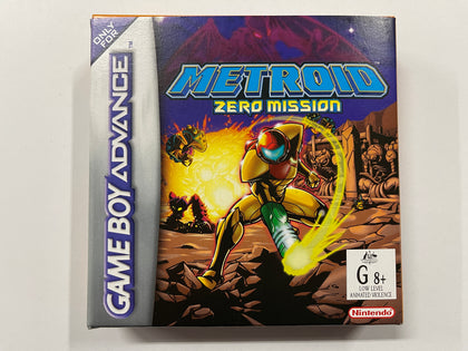 Metroid Zero Mission Complete In Box
