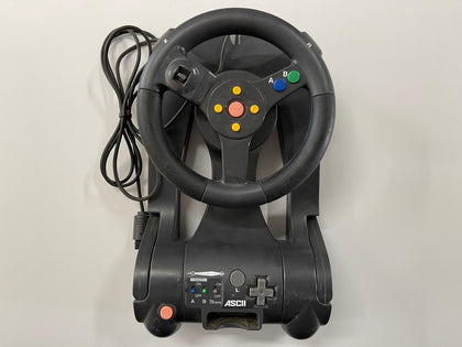 ASCII Nintendo 64 N64 Steering Wheel Controller