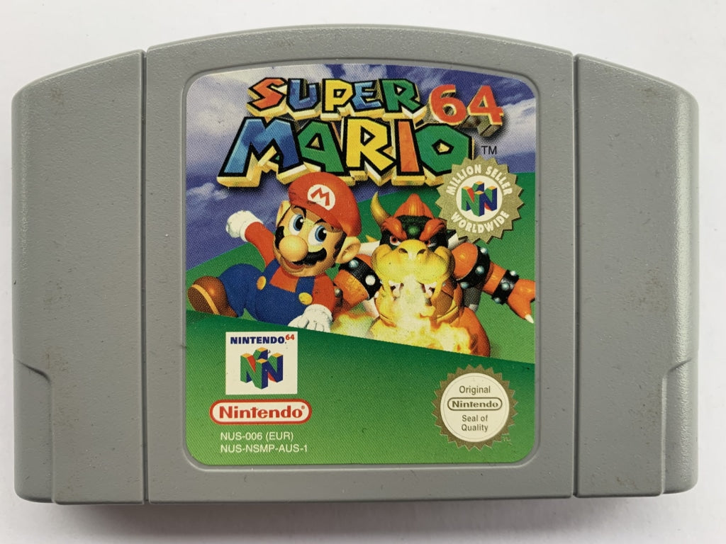 Mario 64 Inflation Super Mario 64 Cartridge – The Game Experts