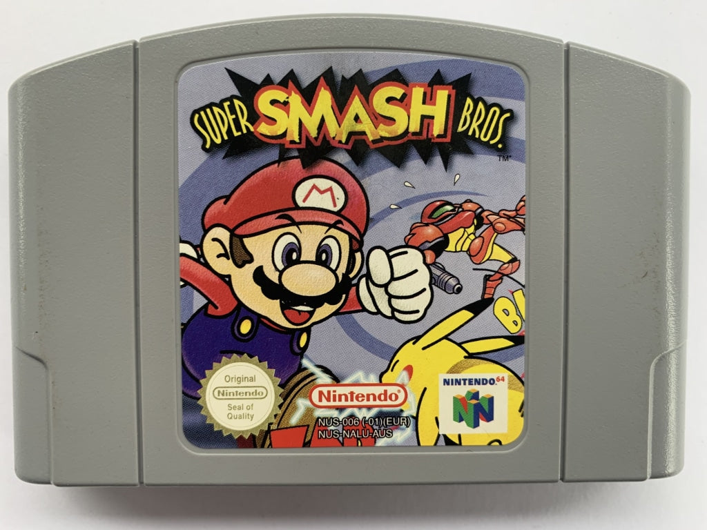 Super Smash Bros Cartridge – The Game Experts