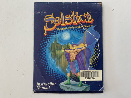 Solstice Game Manual