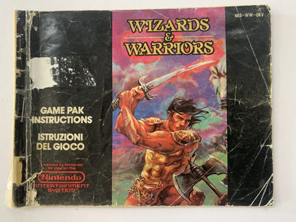 Wizards & Warriors Game Manual