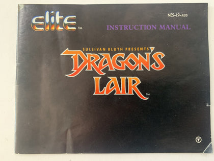 Dragon's Lair Game Manual