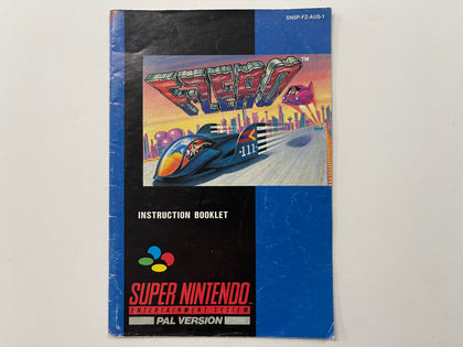 F Zero Game Manual