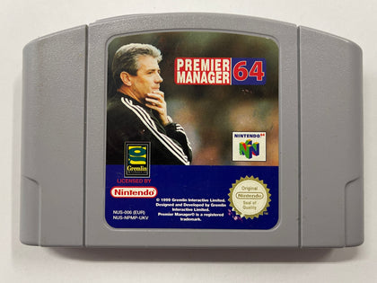 Premier Manager 64 Cartridge