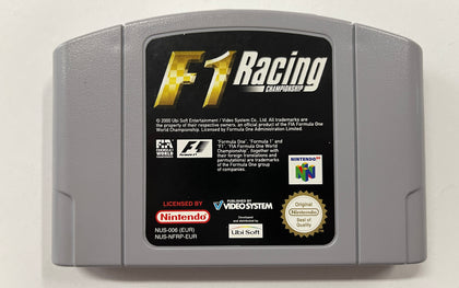 F1 Racing Championship Cartridge