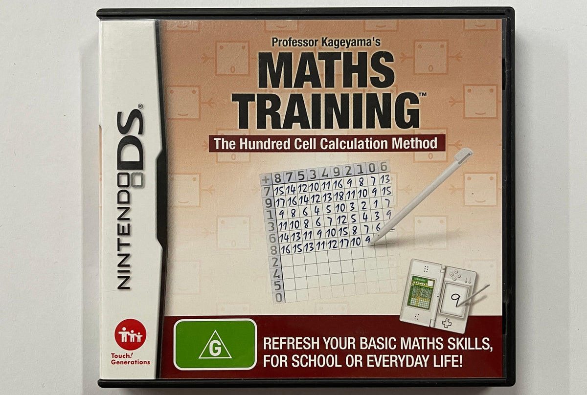 Maths Training Complete In Original Case – The Game Experts