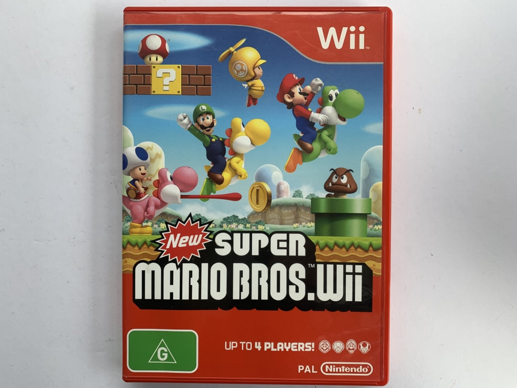 New Super Mario Bros Wii Complete In Original Case