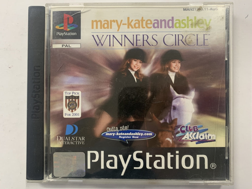 Mary Kate & Ashley Winner's Circle Complete In Original Case
