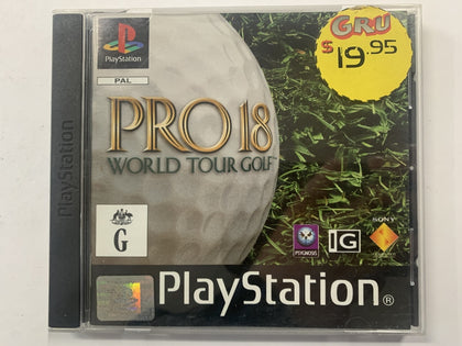 Pro 18 World Tour Golf Complete In Original Case