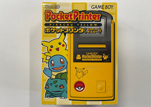 GAME BOY PocketPrinter ピカチュウバージョン Nintendo Game Boy Pikachu Handheld Pocketprinter - Yellow