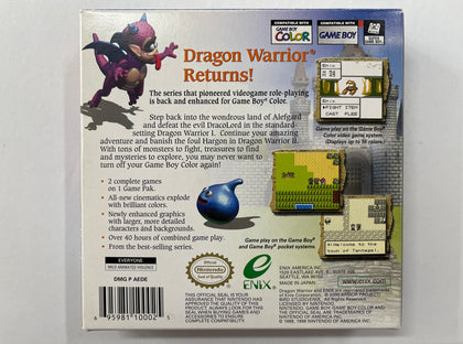 Dragon Warrior 1&2 Complete In Box