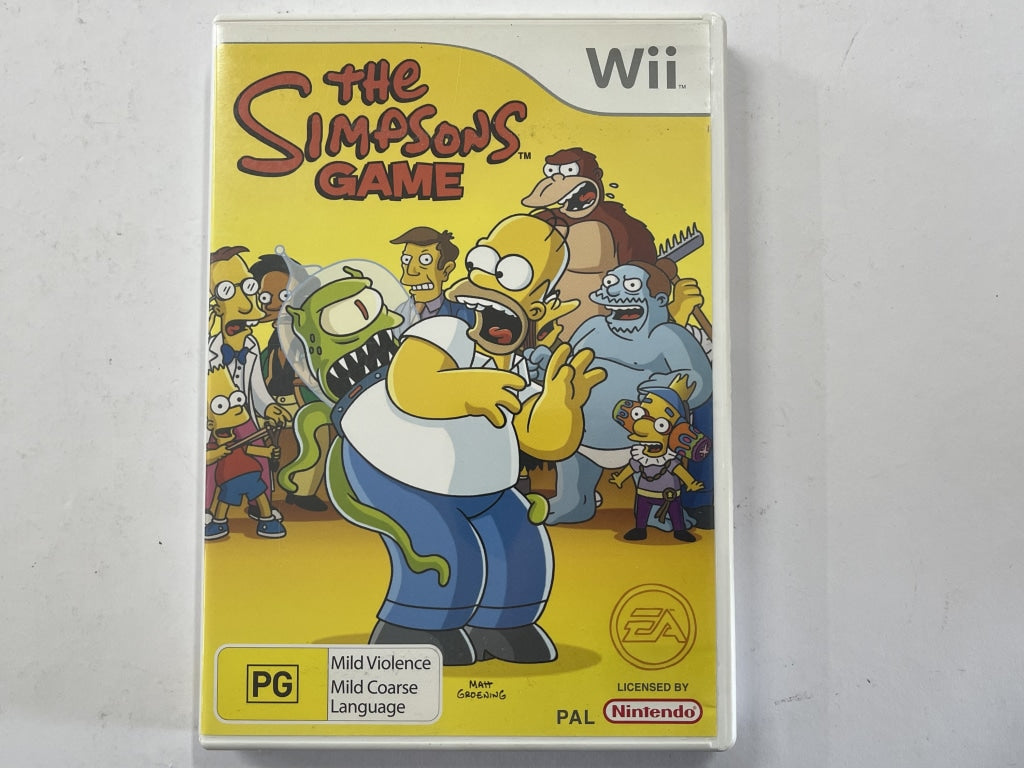 The Simpsons Game Complete In Original Case – The Game Experts