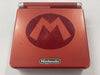 Limited Red & Silver Mario Edition Gameboy Advance SP Console with USB Charger