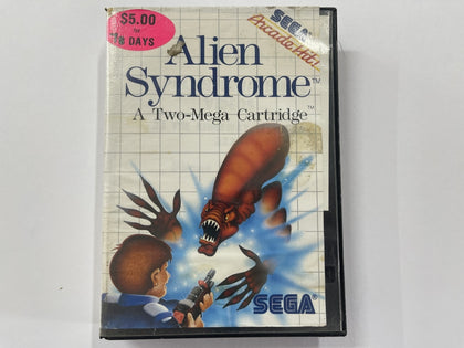 Alien Syndrome Complete In Original Case