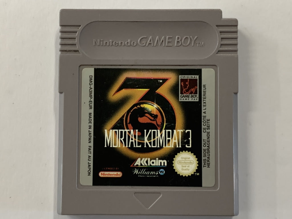 Mortal Kombat 3 Cartridge
