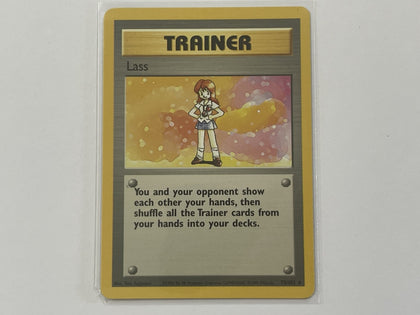 Lass 75/102 Base Set Pokemon TCG Card In Protective Penny Sleeve
