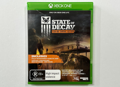 State Of Decay Year One Survival Edition Complete In Original Case