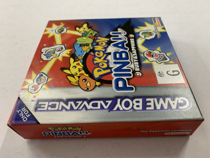 Pokemon Pinball Ruby & Sapphire Complete In Box