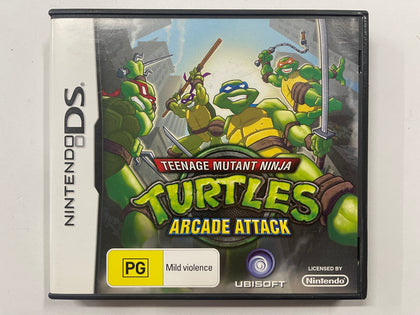 Teenage Mutant Ninja Turtles TMNT Arcade Attack Complete In Original Case