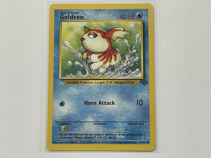 Goldeen 53/64 Jungle Set Pokemon TCG Card In Protective Penny Sleeve