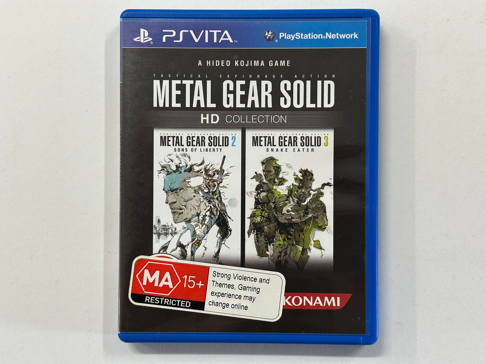 metal gear solid hd collection psp Metal Gear Solid HD Collection Complete In Original Case – The Game Experts