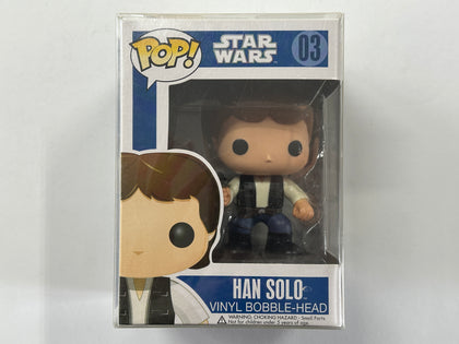 Star Wars Han Solo #03 Pop Vinyl Brand New & Sealed with Free Pop Protector