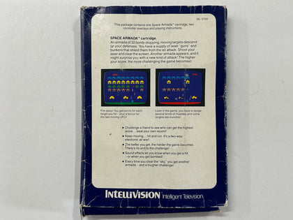 Space Armada Intellivision In Original Box