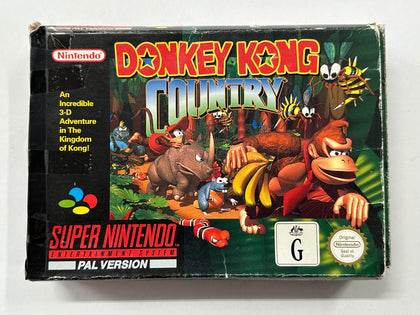 Donkey Kong Country In Original Box