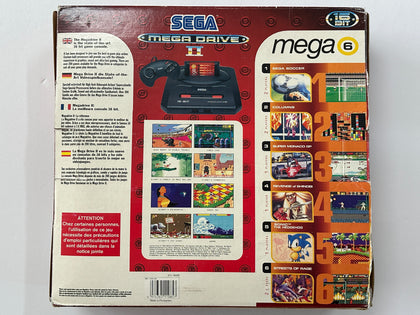 Sega Mega Drive 2 Sonic Mega 6 Games In 1 Console Complete In Box