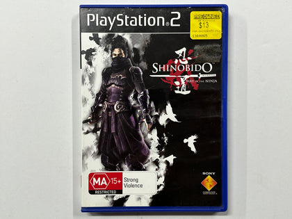 Shinobido Way Of The Ninja Complete In Original Case