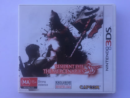 Resident Evil The Mercenaries 3D Complete In Original Case