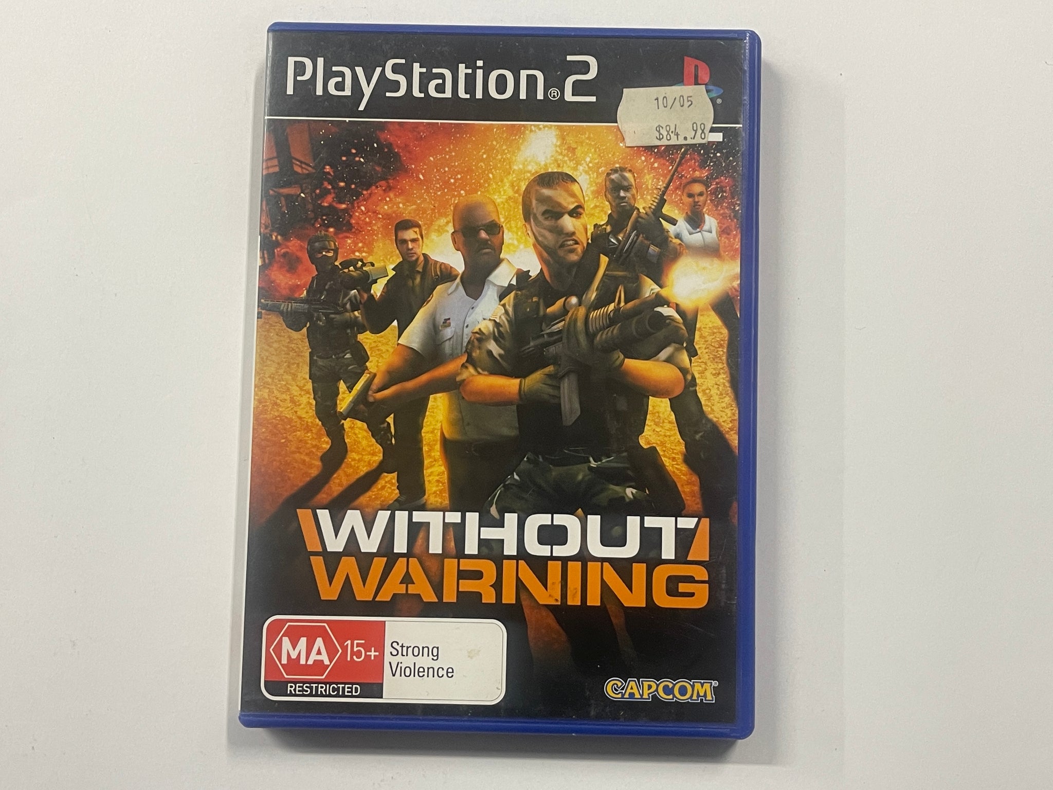 Without Warning Complete In Original Case