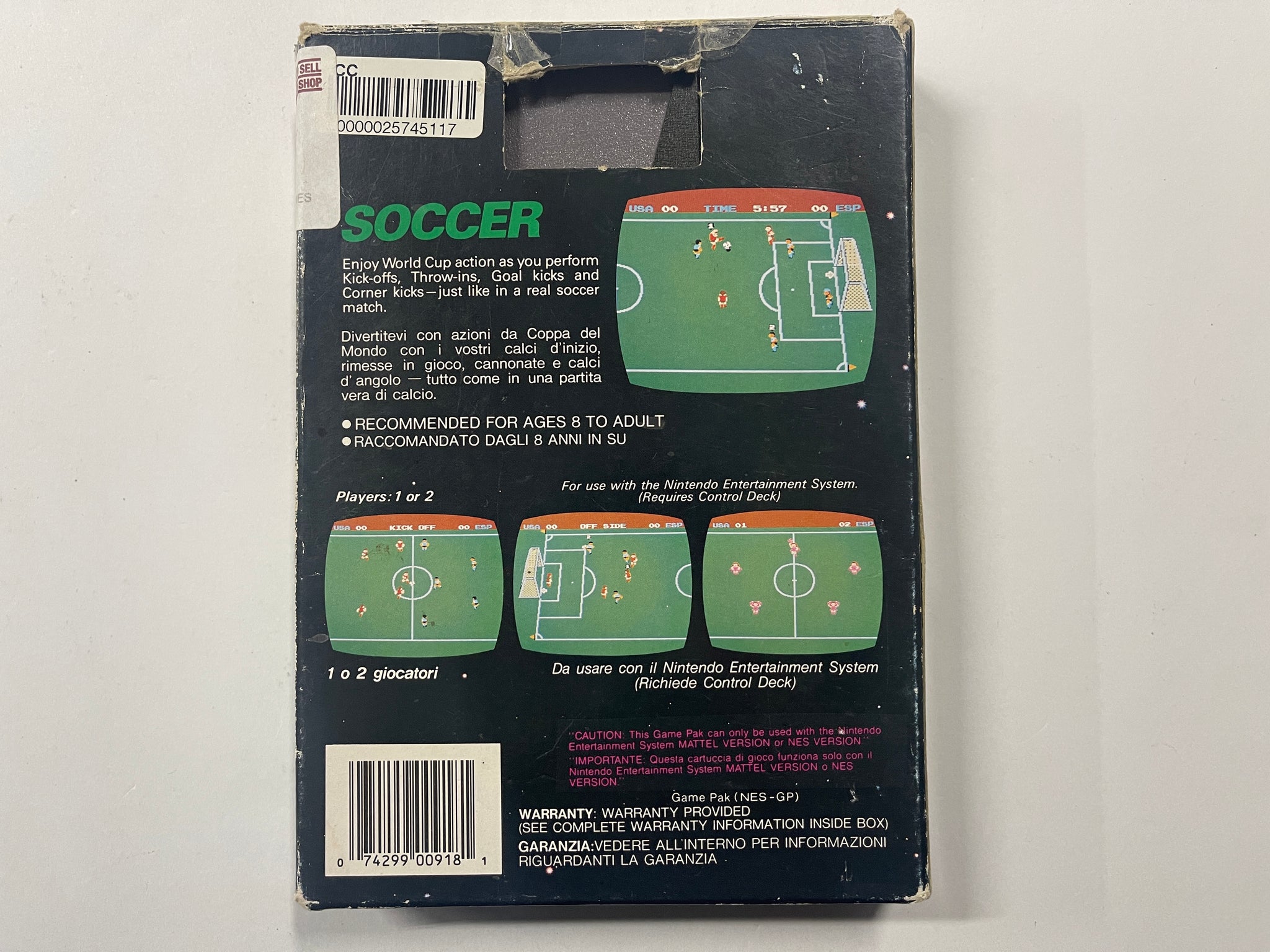 Soccer In Original Box