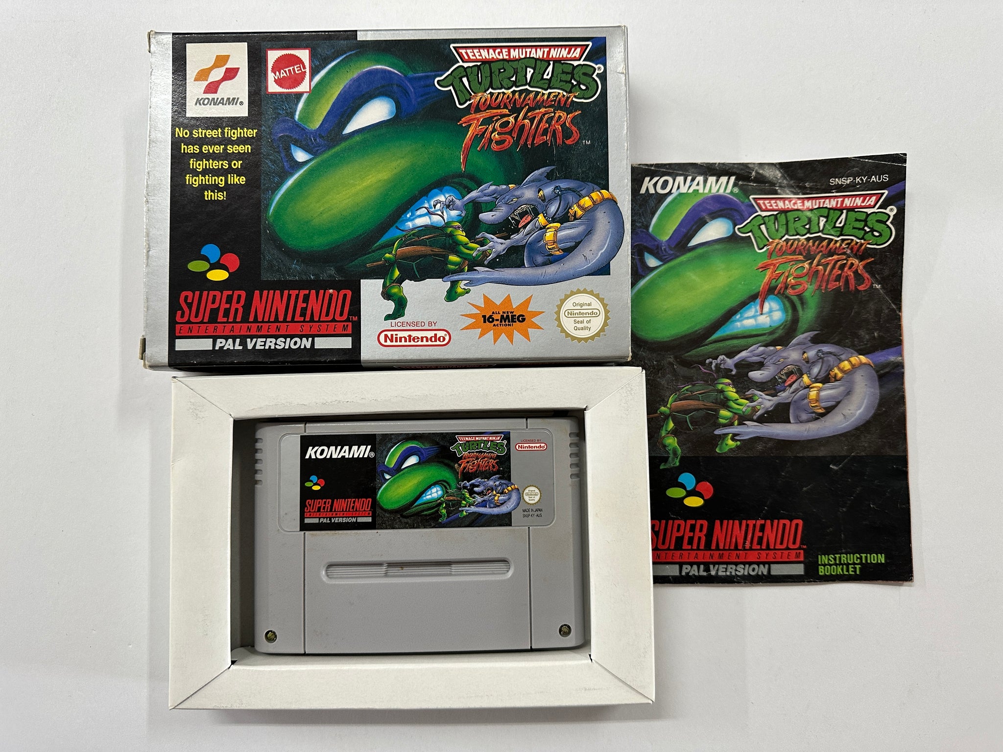 Teenage Mutant Ninja Turtles: Tournament Fighters Complete In Box – The  Game Experts