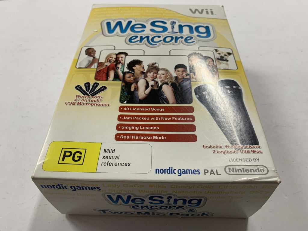 We Sing Encore Complete In Box