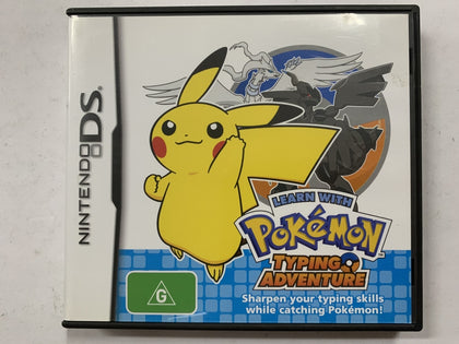 Learn With Pokemon Typing Adventure Complete In Original Case