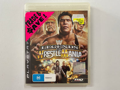 WWE Legends Of Wrestlemania Complete In Original Case