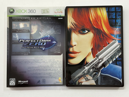 Perfect Dark Zero Limited Edition NTSC-J Complete In Steelbook Case