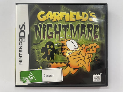 Garfields Nightmare Complete In Original Case