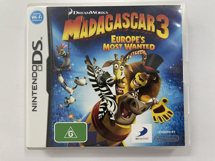 Madagascar 3 Europes Most Wanted Complete In Original Case