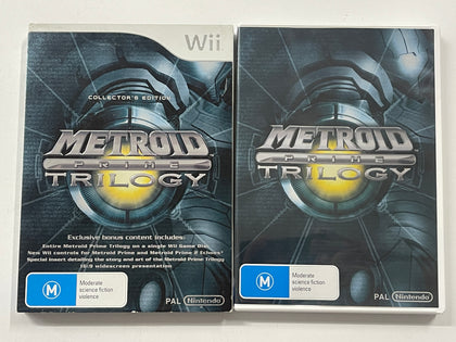 Metroid Prime Trilogy Complete In Original Case with Outer Cover